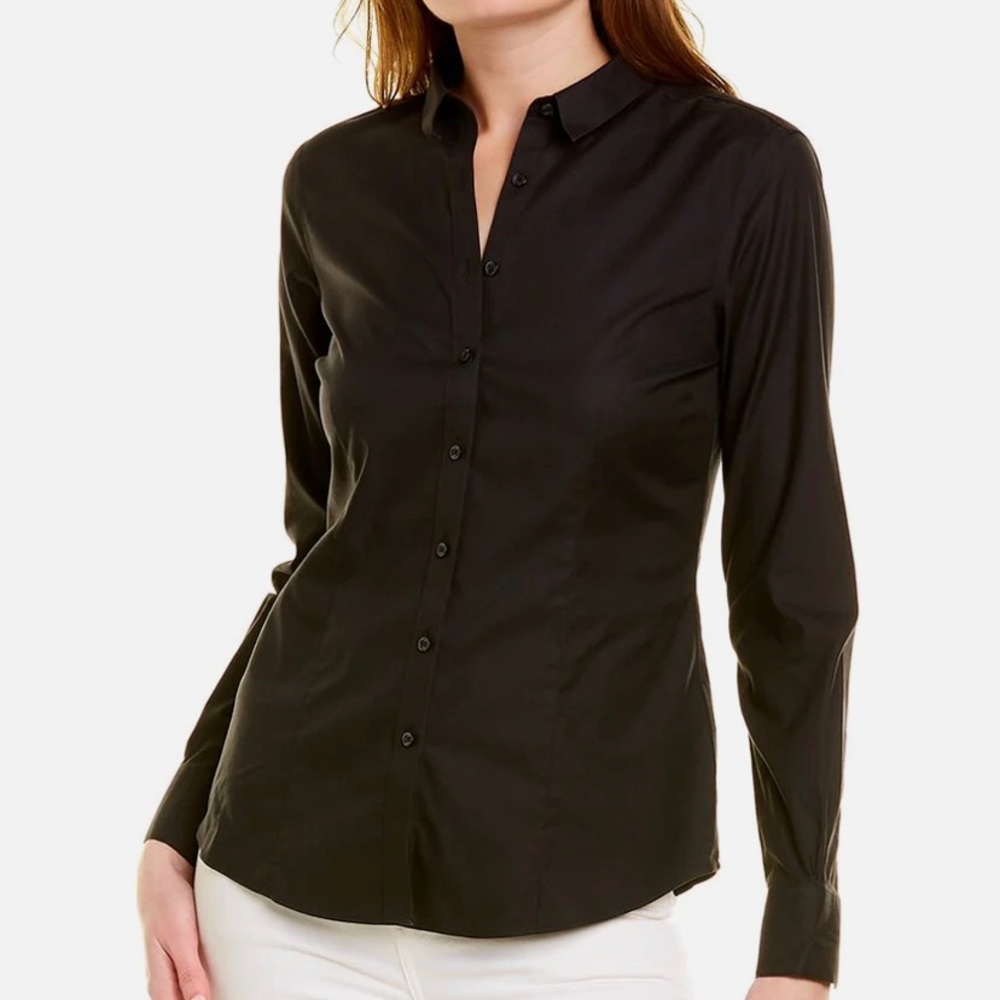 Women’s tailored fit button down shirt